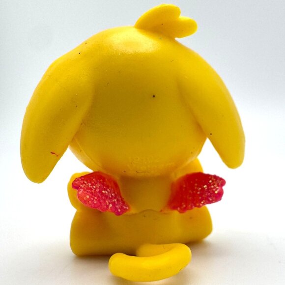 Hatchimals Colleggtibles Season 1 Yellow Elefly Elephant Figure Pink Wings 1.5" - Picture 6 of 8